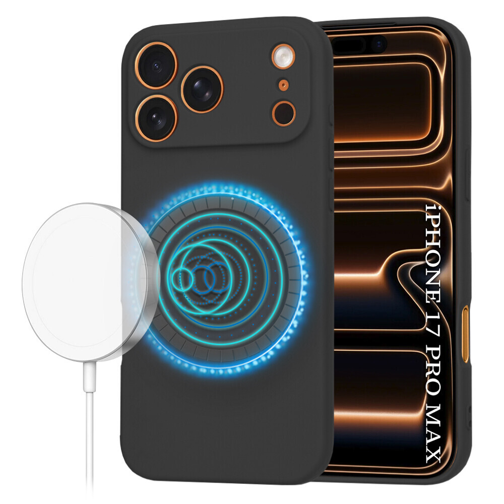 Techsuit SoftFlex MagSafe pro iPhone 17 Pro Max černý