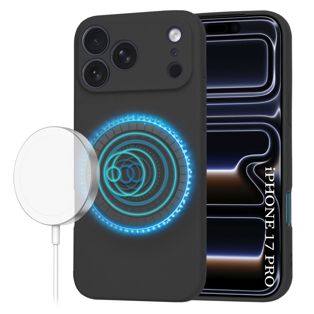 Techsuit SoftFlex MagSafe pro iPhone 17 Pro černý