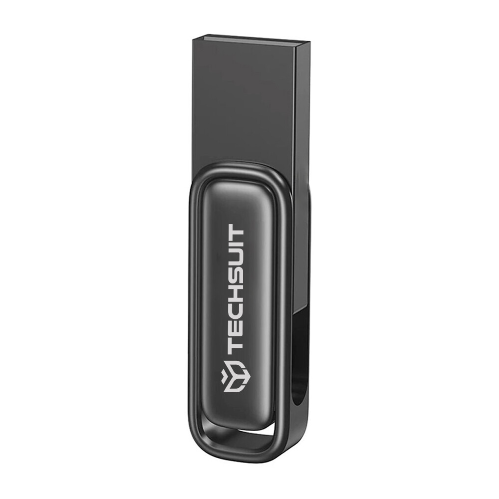 Techsuit Memory Stick THSM33 USB 3.0 FlashDrive 32GB zinková slitina patina