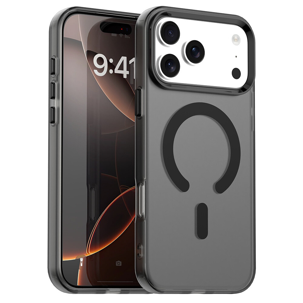 Techsuit CandyCase MagSafe pro iPhone 17 Pro Max černý