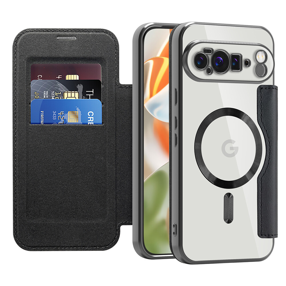 Pouzdro Techsuit SmartMag Book pro Google Pixel 10 Pro XL černé