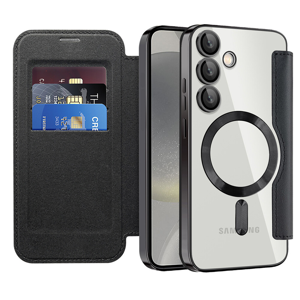 Pouzdro na knihu Techsuit SmartMag pro Samsung Galaxy S24 Plus černé
