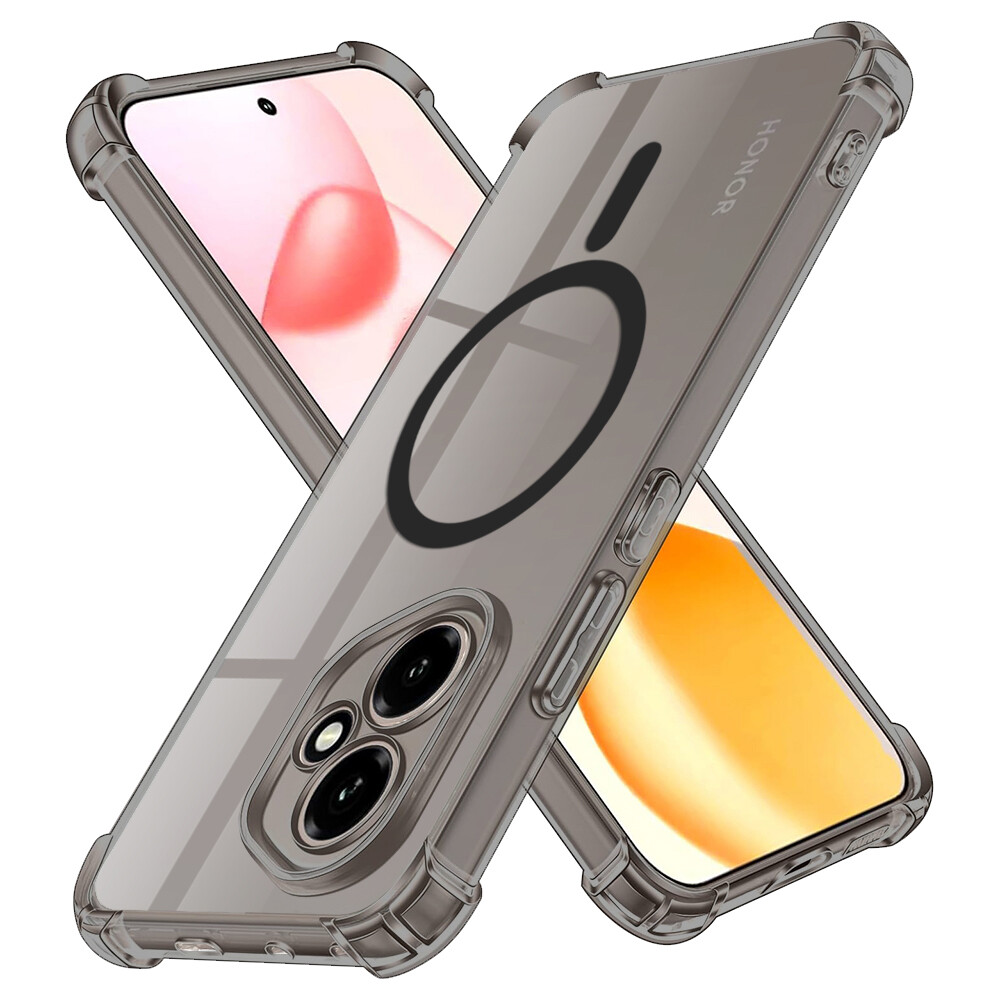 Techsuit Shockproof Clear Silicone MagSafe Google Pixel 10 / 10 Pro kouřově černý