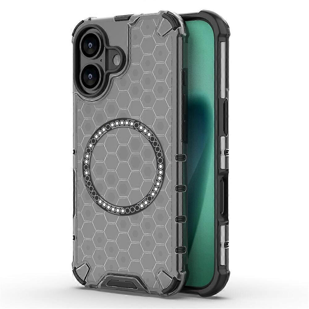 Techsuit HoneyComb Shield MagSafe pro iPhone 17 černý