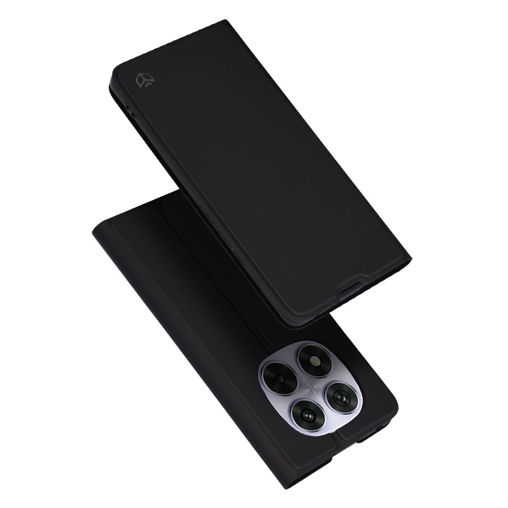 Pouzdro Techsuit Magskin Book pro Xiaomi Redmi Note 14 Pro 4G černé
