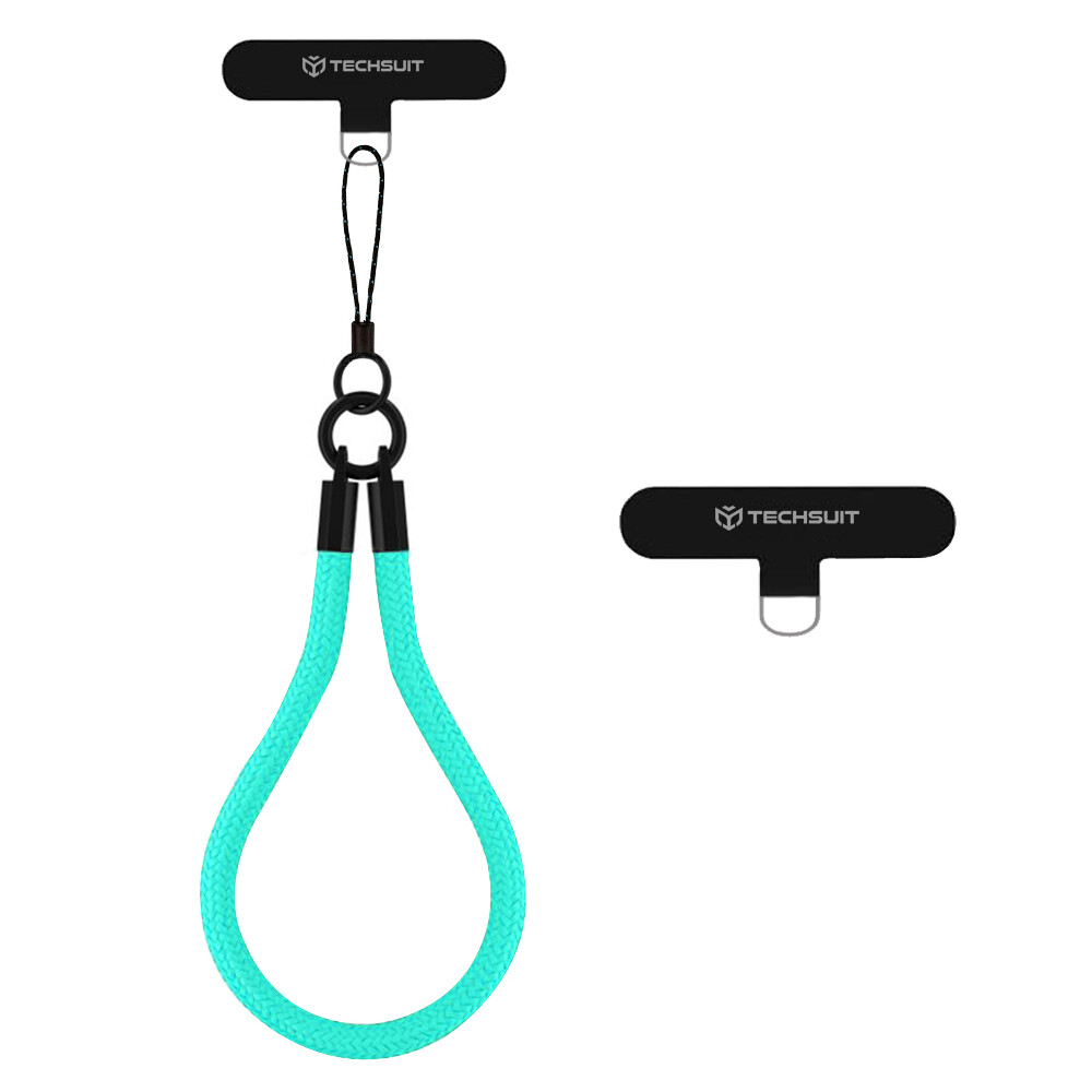 Techsuit Rope popruh na zápěstí RWS2-70 pro telefony karibské moře