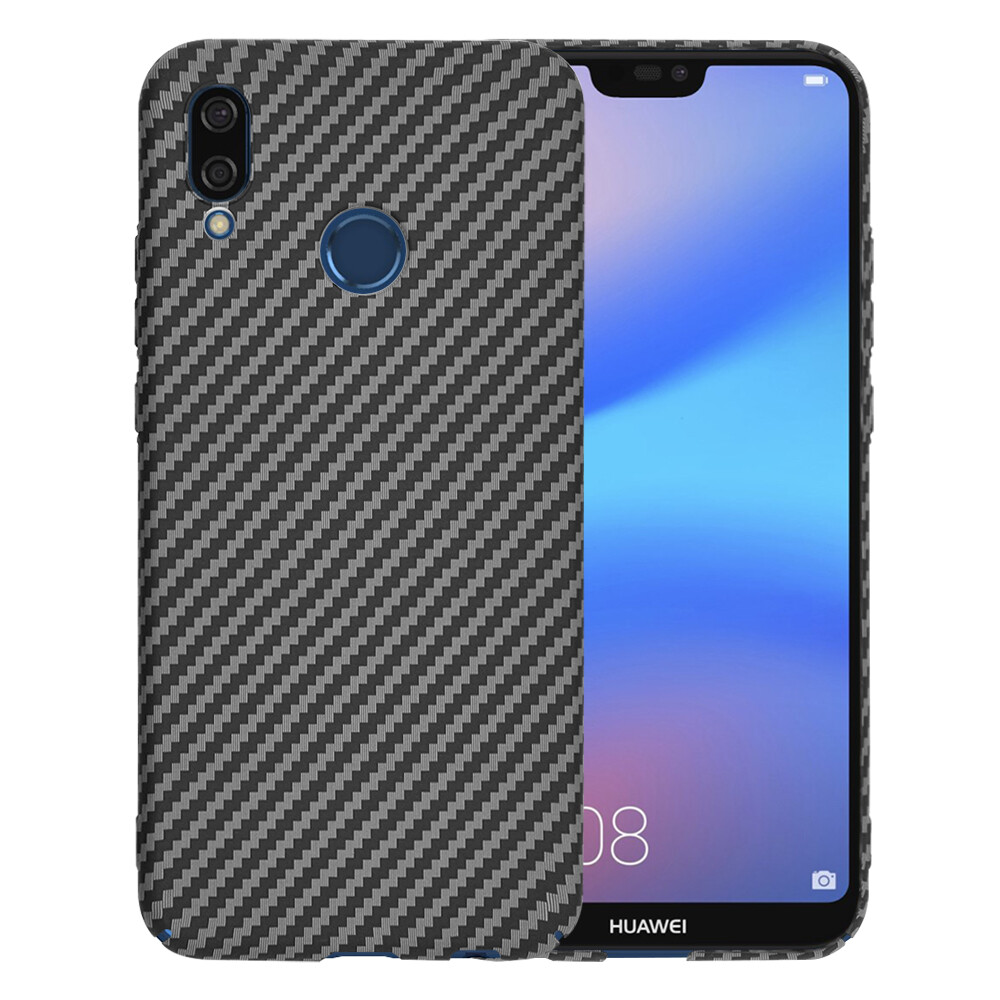 Techsuit Carbonite pouzdro pro Huawei P20 Lite černé