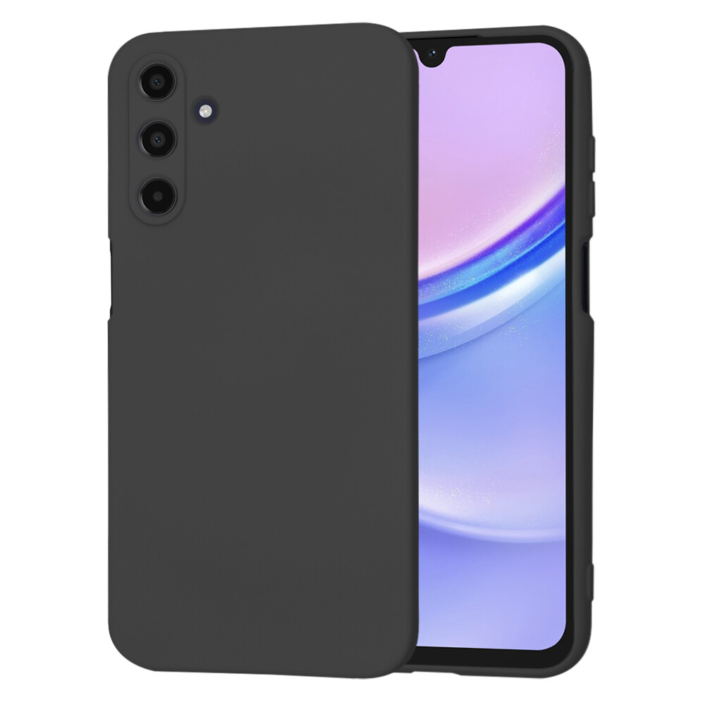 Techsuit SoftFlex Samsung Galaxy A15 4G A15 5G Černý