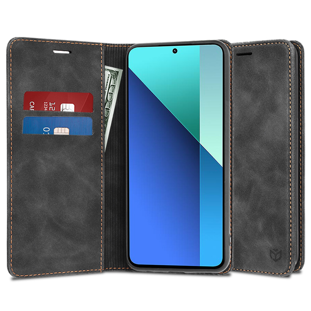 Techsuit Pohodlný kryt Xiaomi Redmi Note 13 4G Černá