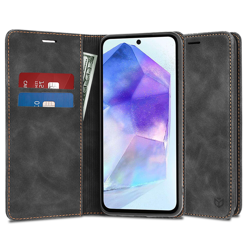 Techsuit Pohodlný Kryt Samsung Galaxy A55 5G Černá