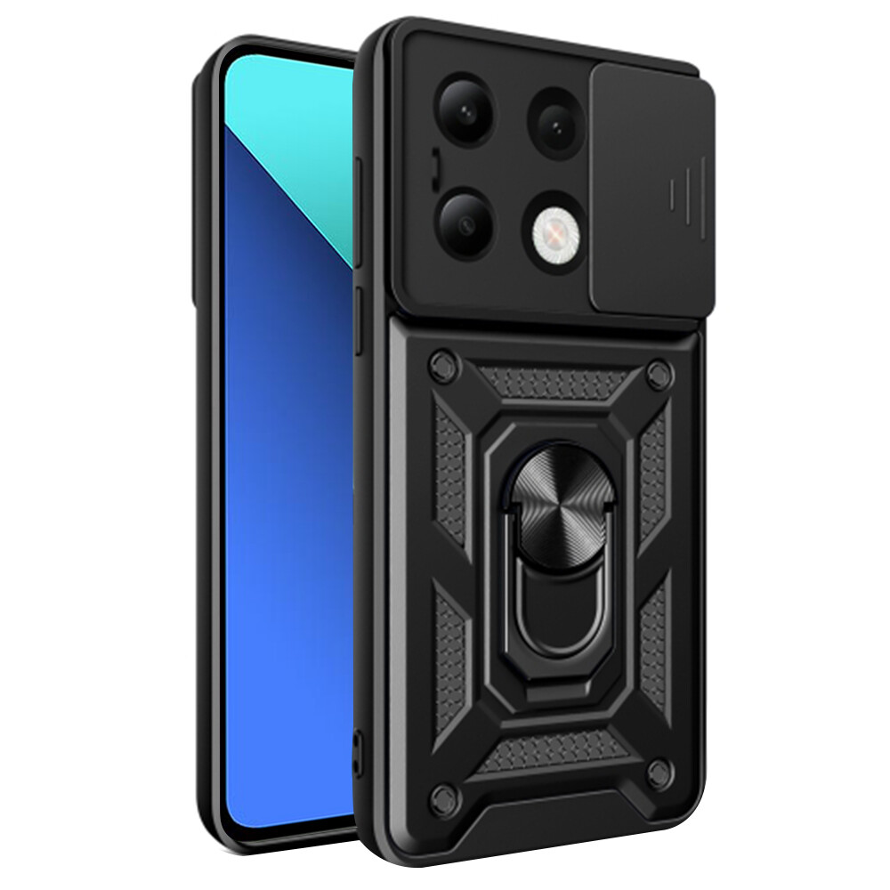 Techsuit CamShield Series Xiaomi Redmi Note 13 4G Černá