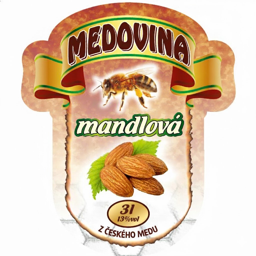 Medovina MANDLOVÁ bag in box 3l - oceněná Platinovou medailí v Americe
