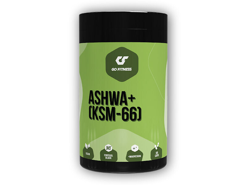 Go Fitness Ashwagandha KSM-66 60 kapslí