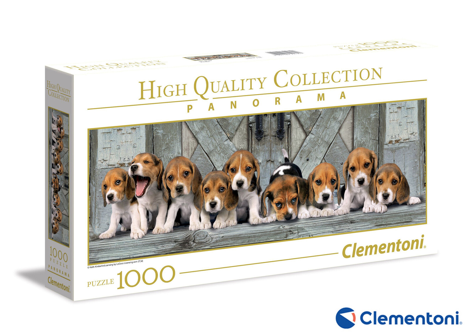 Clementoni Puzzle Panorama 1000 Bíglové - II. jakost