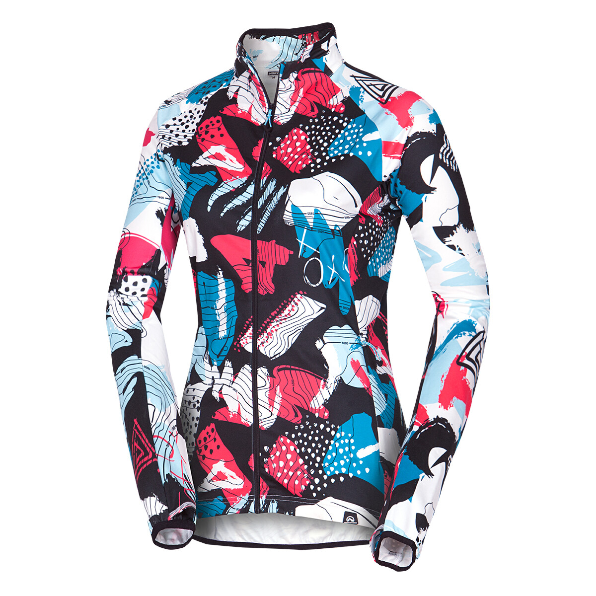 Northfinder ZLIECHOVA 2 dámská mikina alloverprint MI-46252SKP-638 Velikost: S 8584153649481