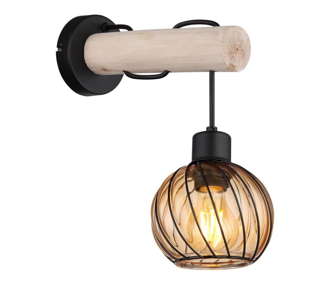 Globo 15534W - Nástěnná lampa PAULO 1xE27/15W/230V 15534W