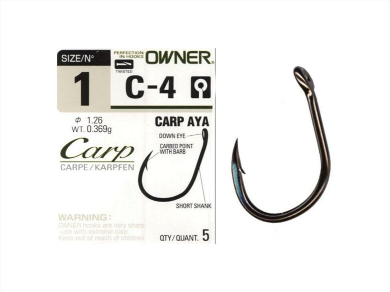 Háček OWNER C-4 Vel.1 - bal.5ks.