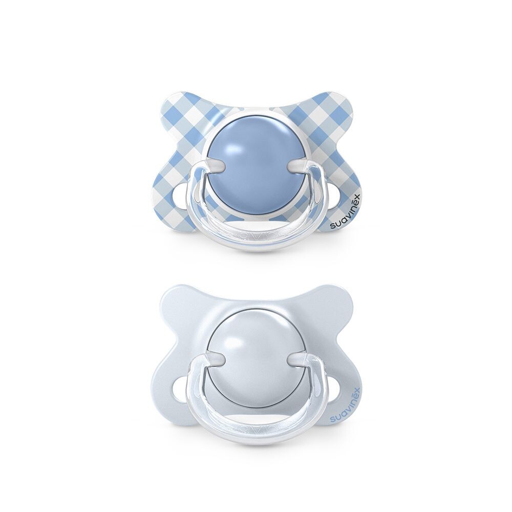 SUAVINEX Dudlík SX PRO fyziologický WILD & FREE -2/2 m - modrý