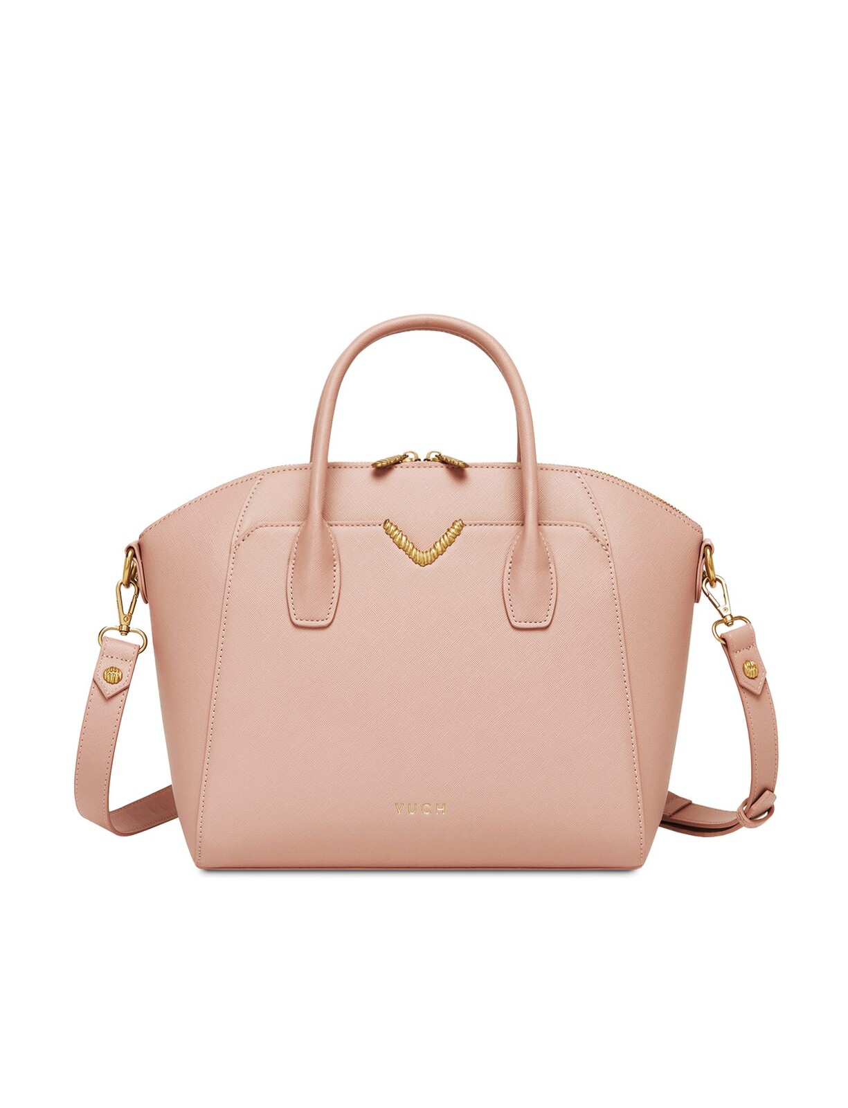 Růžová kabelka Lanteea Mocha