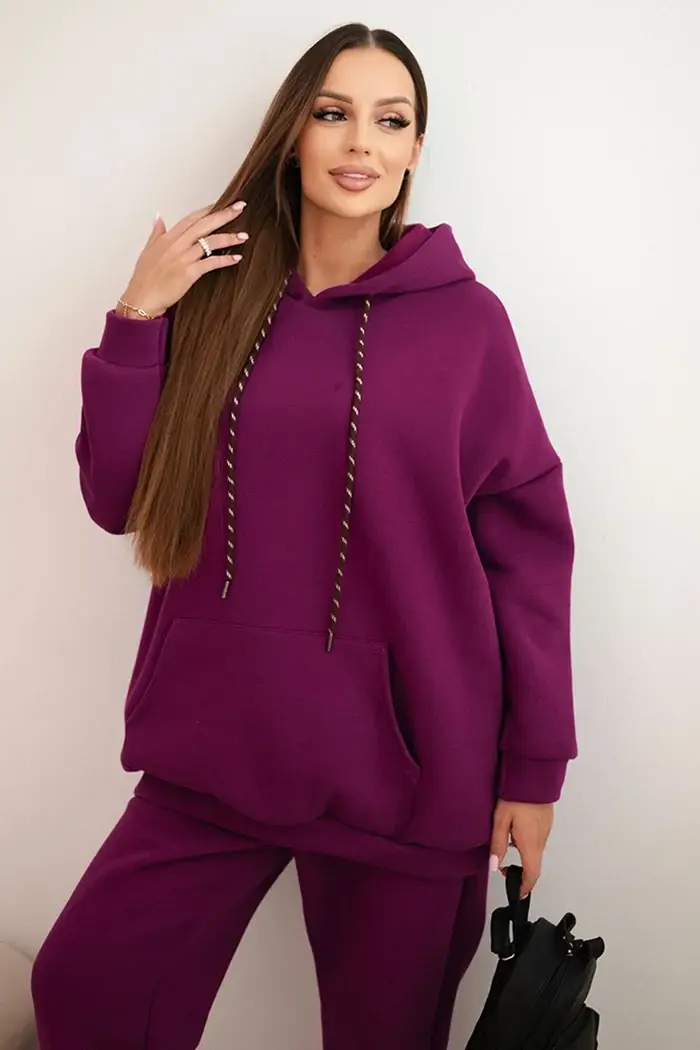 Kesi Włoski dámská tepláková souprava s kapucí