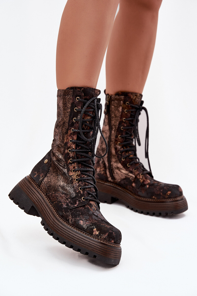 Dámské kožené workery Maciejka