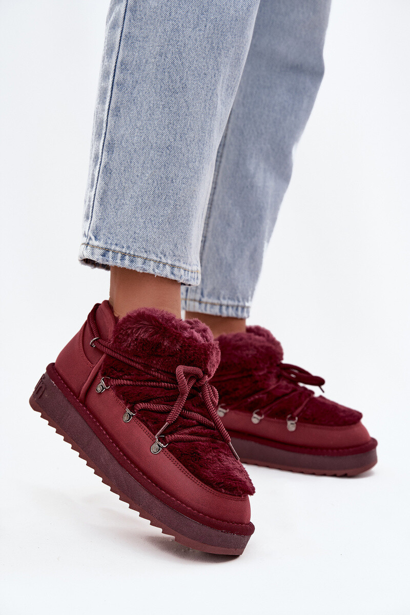 Dámské sněhule s kožešinou D.Franklin