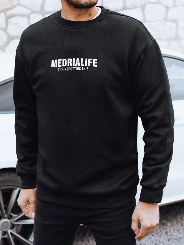Černá mikina Medrialife