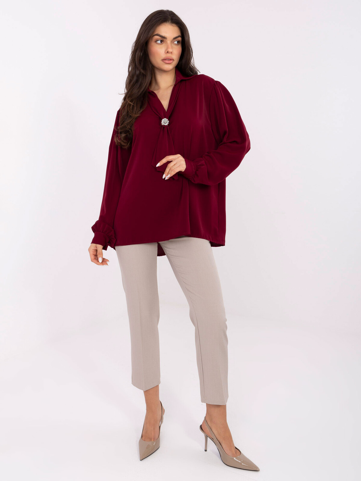 Blouse-IT-BZ-28913.17-burgundy