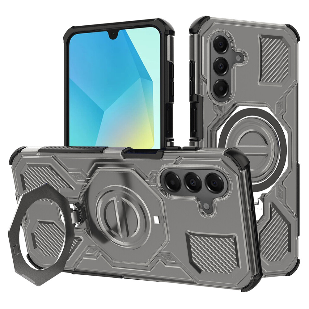 Techsuit Carbon Shield PRO pro Samsung Galaxy A16 4G/A16 5G Kouřově černá