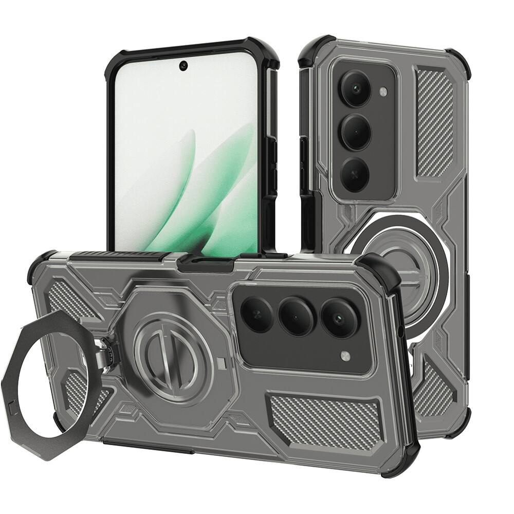 Techsuit Carbon Shield PRO pro Xiaomi Redmi 15 4G/5G kouřově černý