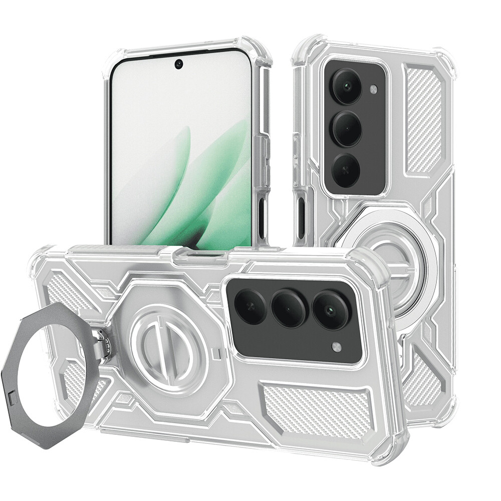 Techsuit Carbon Shield PRO pro Xiaomi Redmi 15 4G / 5G bílý průhledný