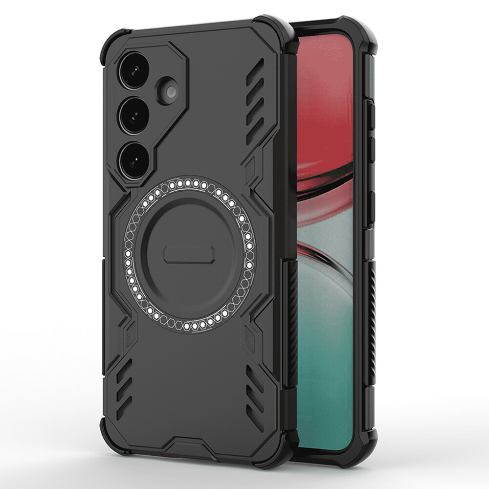 Pouzdro Techsuit ArmorMag pro Samsung Galaxy S25 FE černé