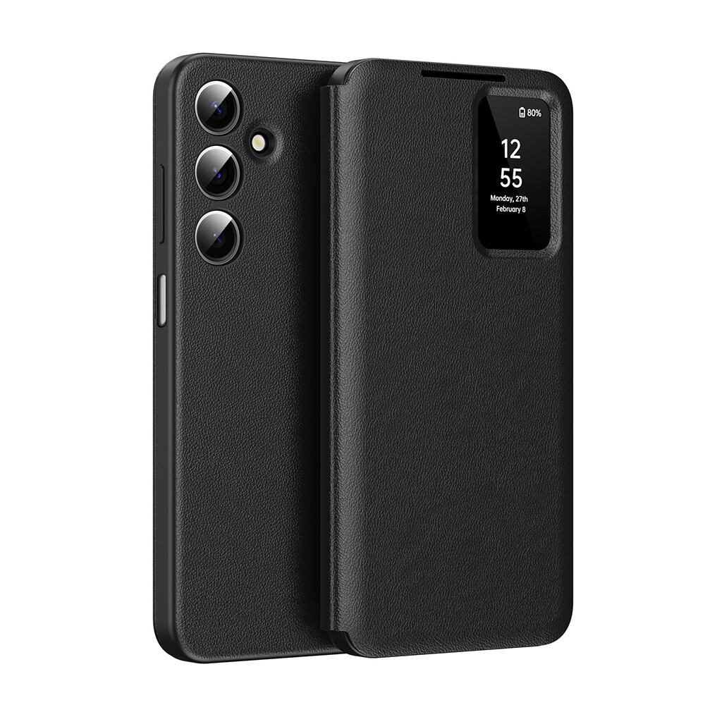 Techsuit SmartView Series pro Samsung Galaxy A17 5G A17 4G A26 5G černá