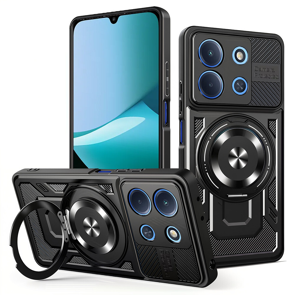 Techsuit RuggedCam pro Xiaomi Redmi 15C 4G / 5G černá