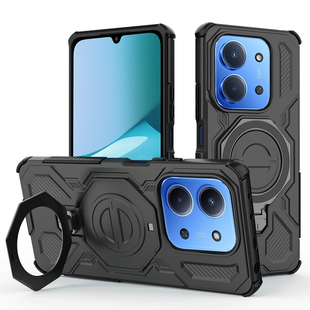 Techsuit Carbon Shield PRO pro Xiaomi Redmi 15C 4G/5G Poco C85 4G černý