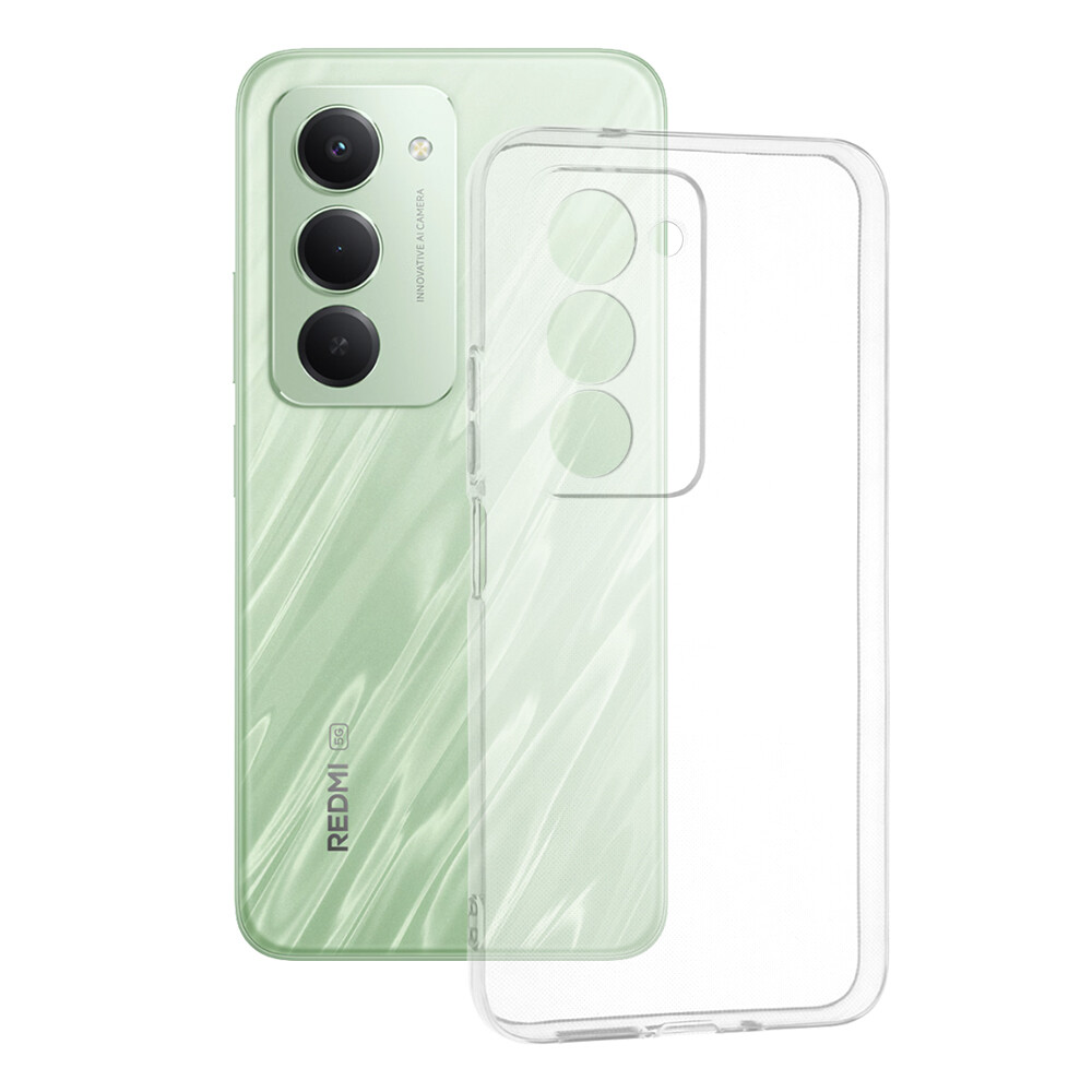 Techsuit silikonový obal Xiaomi Redmi 15 4G / Redmi 15 5G průhledný