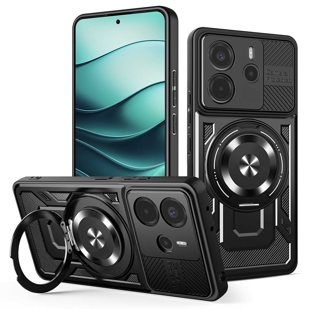 Pouzdro Techsuit RuggedCam pro Xiaomi Redmi Note 14 5G černé