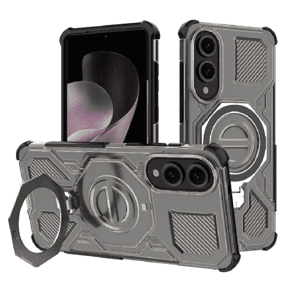 Techsuit Carbon Shield PRO pro Samsung Galaxy S25 Edge kouřově černá
