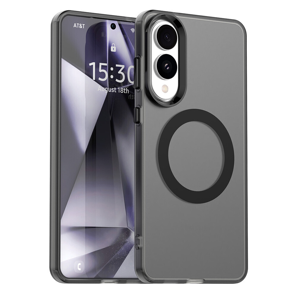 Techsuit CandyCase MagSafe pro Samsung Galaxy S25 Edge černý
