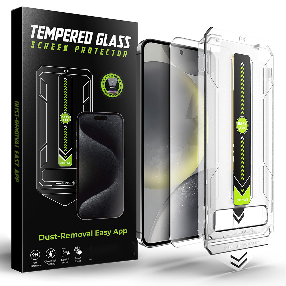 Techsuit TitanGlass CrystalHD pro Samsung Galaxy S25 Plus Galaxy S24 Plus čirý