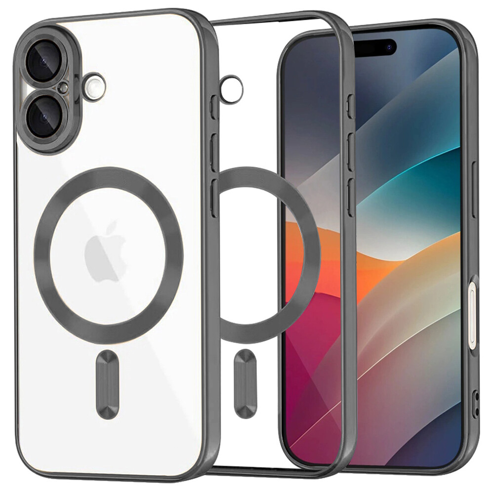 Techsuit Luxury Crystal MagSafe pro iPhone 17 černý