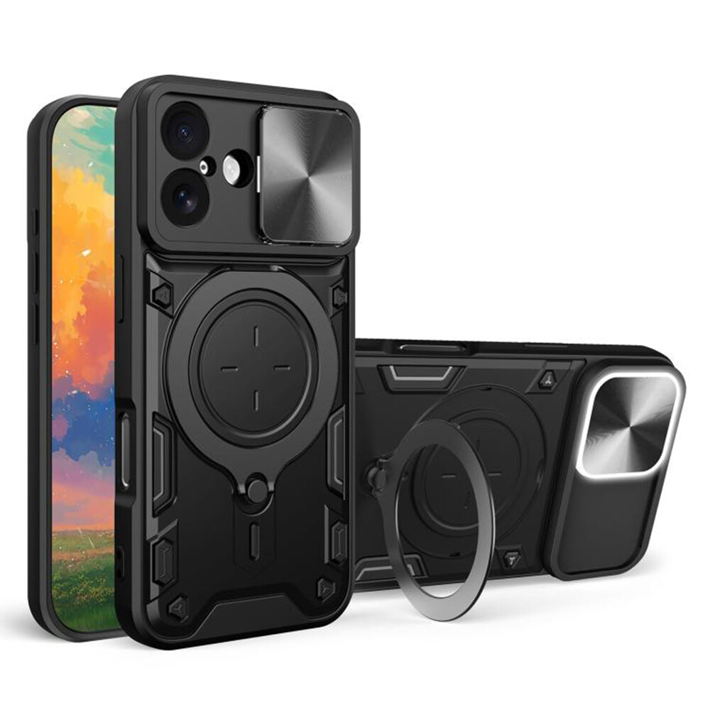 Techsuit CamGuard Pro pro iPhone 17 černý