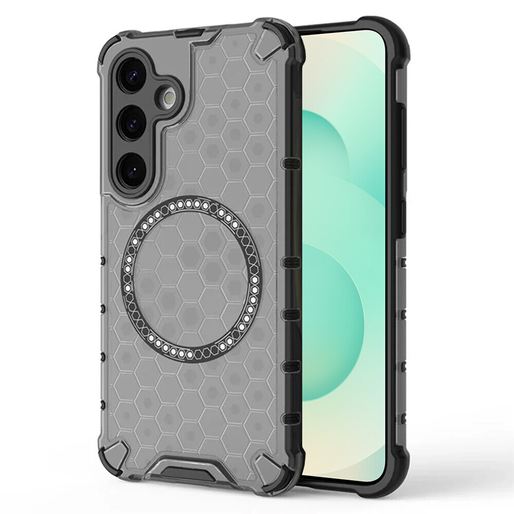 Techsuit HoneyComb Shield MagSafe pro Samsung Galaxy S25 Plus černá