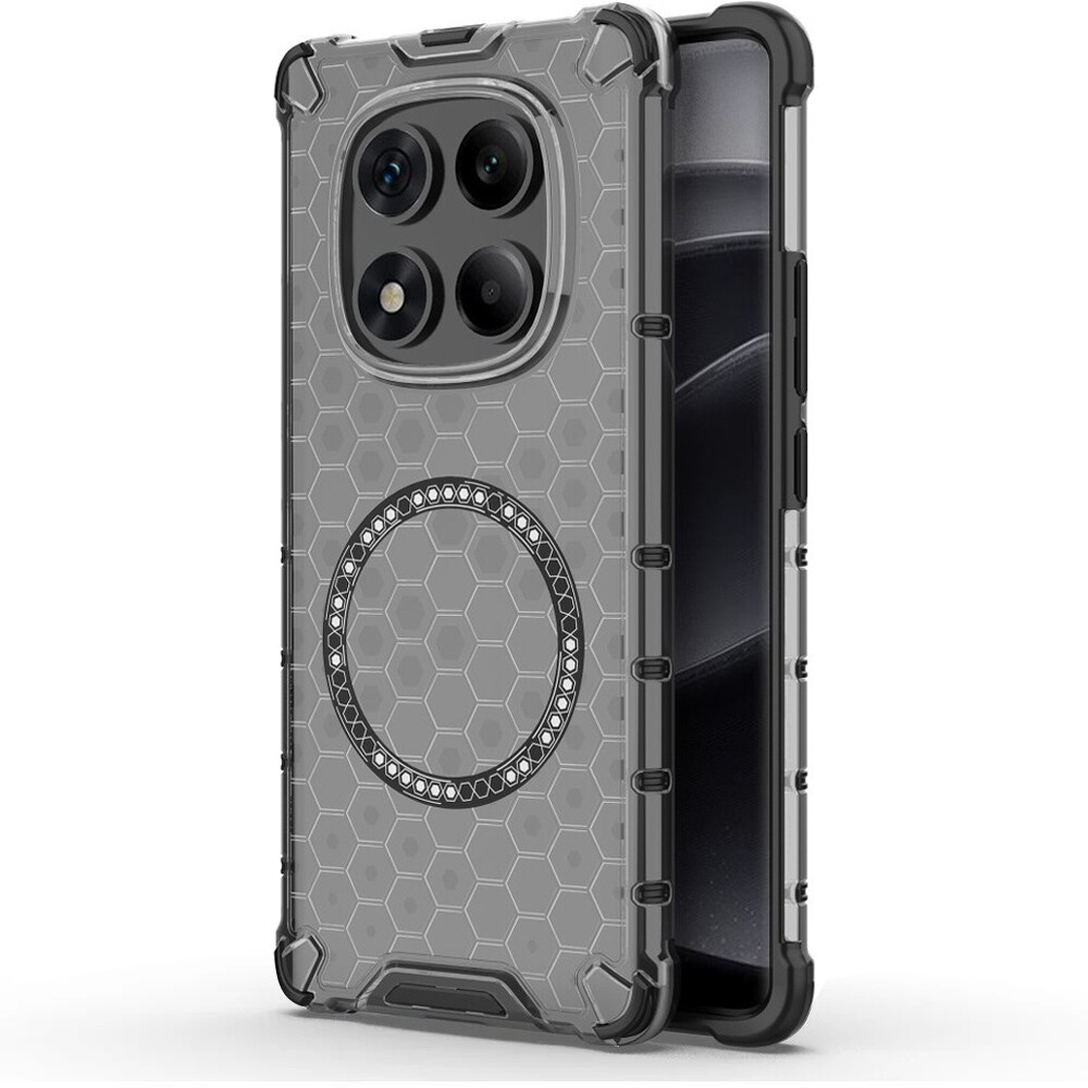 Techsuit HoneyComb Shield MagSafe pro Xiaomi Redmi Note 14 Pro 4G černý