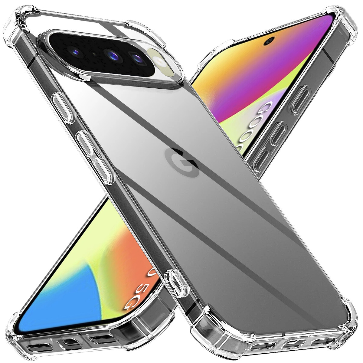 Techsuit Shockproof průhledný silikon Google Pixel 10 / 10 Pro průhledný