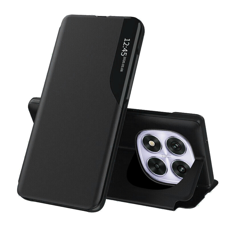 Pouzdro Techsuit eFold Series pro Xiaomi Redmi Note 14 Pro 4G černé