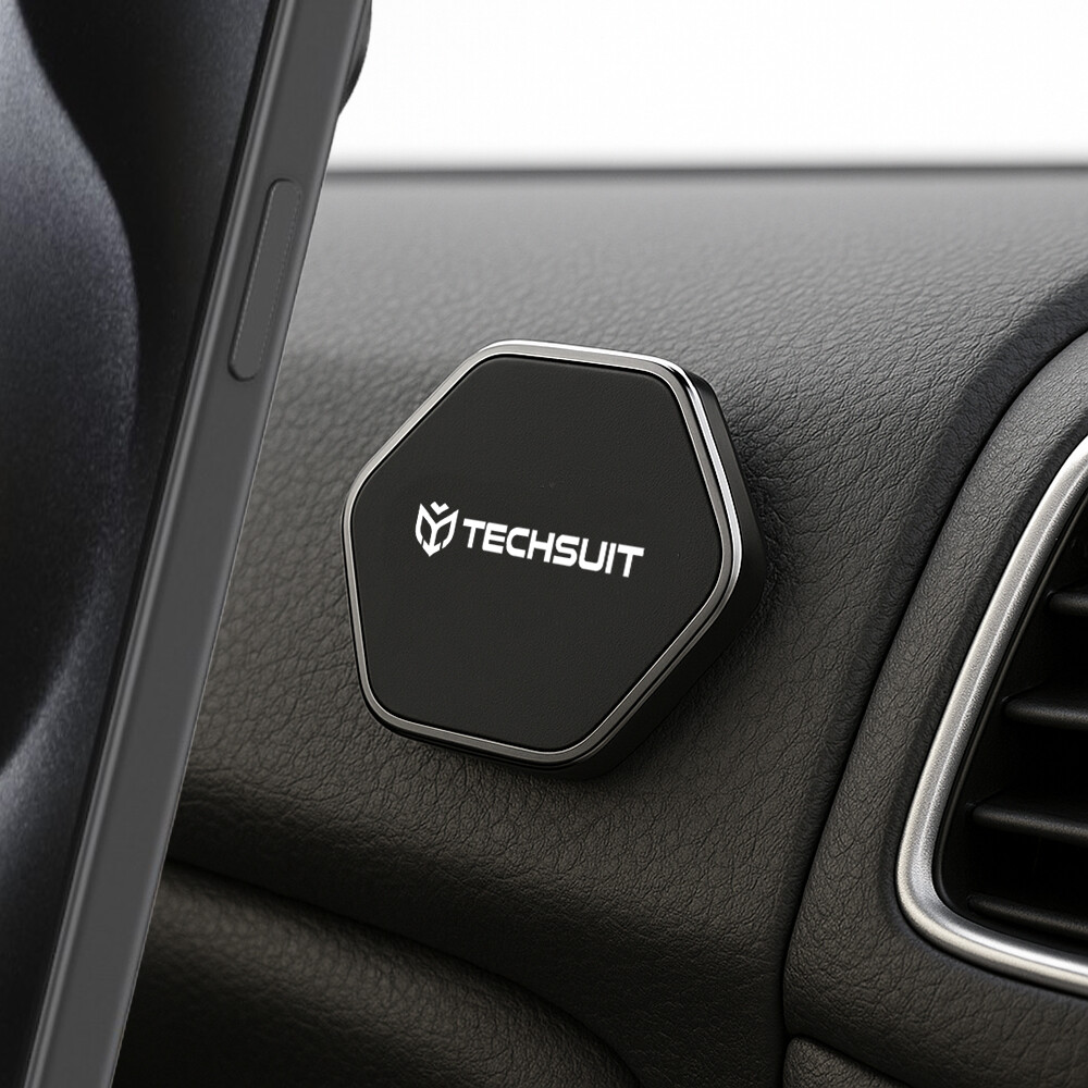 Techsuit Phone Holder Tiny Series (HOLD210-C) magnetický držák na palubní desku černý
