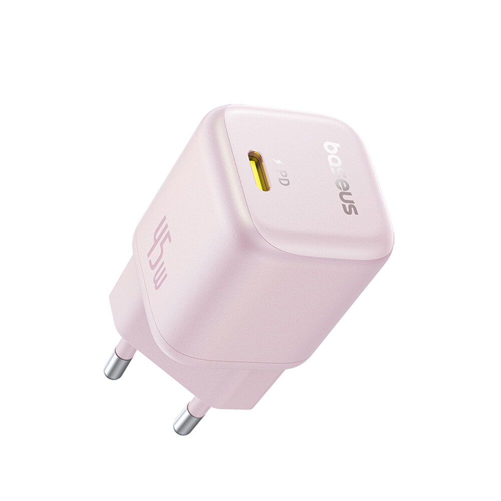Nabíječka Baseus Wall Charger PicoGo 45W USB-C růžová
