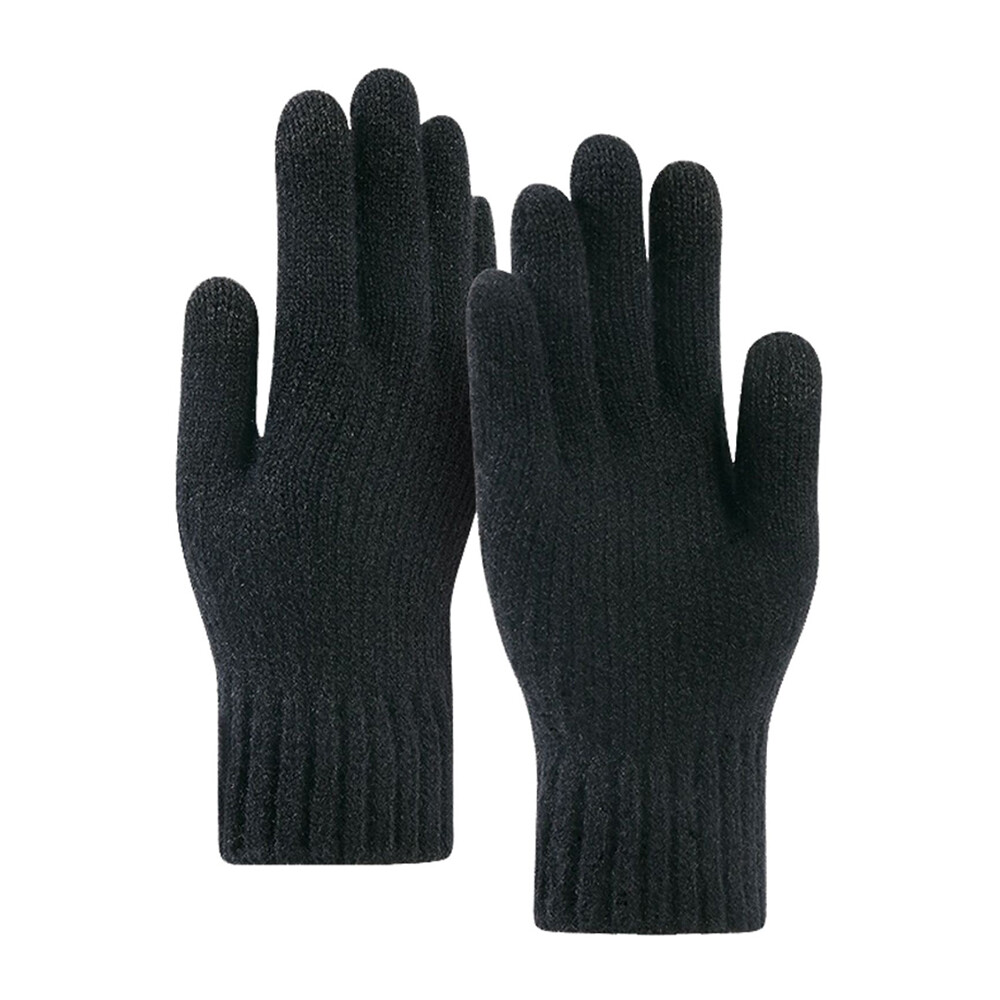 Rukavice Techsuit ST0012 z alpaka vlny velikost 22cm černé