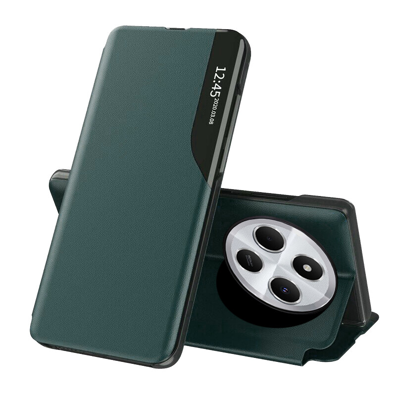 Techsuit eFold Series Xiaomi Redmi 14C / Poco C75 Tmavě zelená